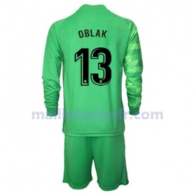 Maillot de Foot Atlético Madrid Jan Oblak 13 Gardien Troisième 2021-22 Manches Longues - Enfant